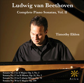 Album artwork for Beethoven :  Complete Piano Sonatas, vol.2 (Ehlen)