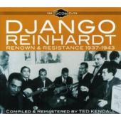 Album artwork for Django Reinhardt: Renown & Resisitance 1937-1943