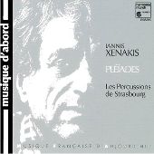 Album artwork for Xenakis: Pléïades/ Les Percussions de Strasbourg