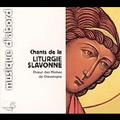 Album artwork for Chants de la liturgie slavonne