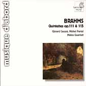 Album artwork for Brahms: Quintet Op 111 & 115 / Causse, Portal, Mel