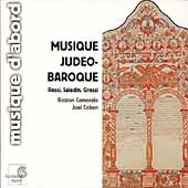 Album artwork for Jewish Baroque Music / Joel Cohen, Boston Camerata