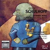Album artwork for SCHULHOFF: CHAMBER MUSIC FOR STRINGS