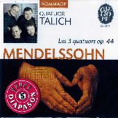 Album artwork for Mendelssohn String Quartets