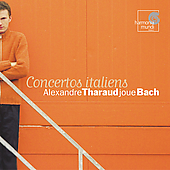 Album artwork for BACH - CONCERTOS ITALIENS  Tharaud joue Bach