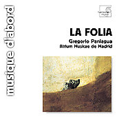 Album artwork for La Folia de la Spagna / Gregorio Paniagua, Atrium