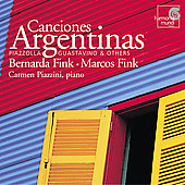 Album artwork for Canciones Argentinas / Fink, Piazzini