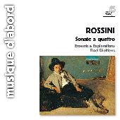 Album artwork for ROSSINI: SONATE A QUATTRO