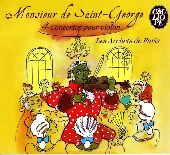 Album artwork for Monsieur de Saint-George: 4 Concertos Pour Violon