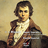 Album artwork for Mozart: Haydn Quartets Vol 1 / Prazák Quartet