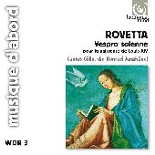 Album artwork for Rovetta: Vespro Solenne
