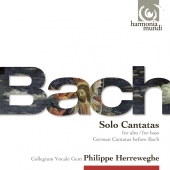 Album artwork for Bach: Solo Cantatas Herreweghe