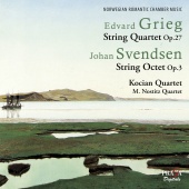 Album artwork for Grieg & Svendsen: String Quartet & Octet / Kocian