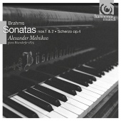 Album artwork for Brahms: Piano Sonatas / Melnikov