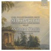 Album artwork for C.P.E. Bach: The Keyboard Concertos / Staier