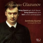 Album artwork for Alexander Glazunov : String Quartets Nos 3 & 4