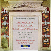 Album artwork for Caccini: La liberazione di Ruggiero dall' isola di