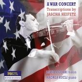 Album artwork for War Concert / Transcriptions by Jascha Heifetz