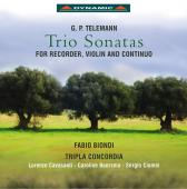 Album artwork for Telemann: Recorder Trio Sonatas