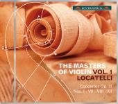 Album artwork for Masters of the Violin vol.1 - Locatelli