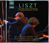 Album artwork for Liszt: 12 Études d'exécution transcendante & Pia