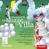 Album artwork for Donizetti: Le nozze in villa