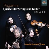 Album artwork for Paganini: Quartets for Strings and Guitar Nos. 1, 