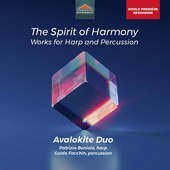 Album artwork for The Spirit of Harmony - Works for Harp and Percuss