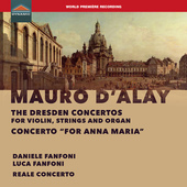 Album artwork for D'Alay: Violin Concertos