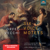 Album artwork for Vecchi: 6-Voice Motets