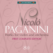 Album artwork for Paganini - Works for violin and Orchestra - First