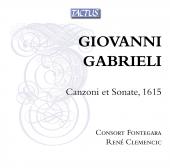 Album artwork for G. Gabrieli: CANZONI ET SONATE, 1615