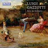 Album artwork for Gazzotti: Arie da camera
