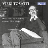 Album artwork for Tosatti: Complete Piano Works