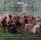 Album artwork for Musica per flauto e arpa dell'Ottocento Italiano