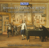Album artwork for Jommelli, Clementi & Rutini: La musica per clavice