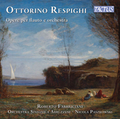 Album artwork for Respighi: Works for Flute and Orchestra