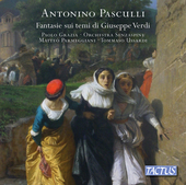 Album artwork for Pasculli: Fantasies on themes by Giuseppe Verdi
