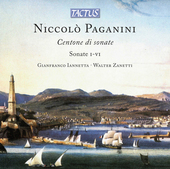 Album artwork for Paganini: Centone di Sonate M.S. 112 - Sonate I-VI