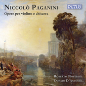 Album artwork for Paganini: Opere per violino e chitarra