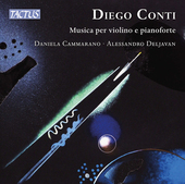 Album artwork for Conti: Musica per violino e pianoforte