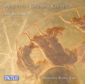 Album artwork for Martucci - Casella - Clementi: Trii da camera