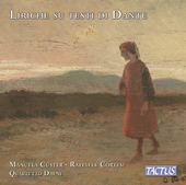 Album artwork for Liriche sui testi di Dante