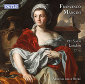 Album artwork for Mancini: XII Solos, London 1724