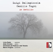 Album artwork for Dallapiccola & Togni: Vocal & Orchestral Works