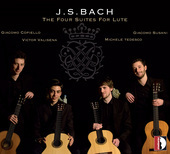 Album artwork for Bach: 4 Lute Suites