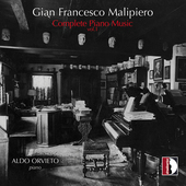 Album artwork for Gian Francesco Malipiero: Complete Piano Music, Vo