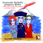 Album artwork for Emanuele Barbella: Simpatica Follia, Six Duos pour