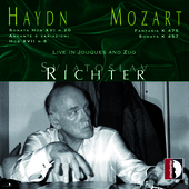 Album artwork for Haydn - Mozart: Live in Jouques and Zug