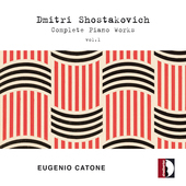 Album artwork for Dmitri Shostakovich: Complete Piano Works, Vol. 1